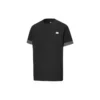 Men”s Converse City Short Sleeve Tee Cuff Contrasting Colors Sports Round Neck Black