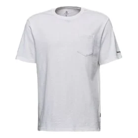 Men”s Converse Classic Basic Casual Short Sleeve White