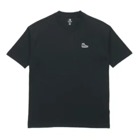 Men”s Converse Classic Chuck Printing Short Sleeve Black