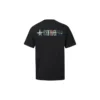 Men”s Converse Contrasting Colors Plaid Short Sleeve Black