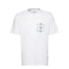 Men”s Converse Creative Sports Round Neck Short Sleeve White