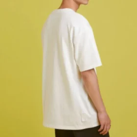 Men”s Converse Flame Series Printing Short Sleeve White