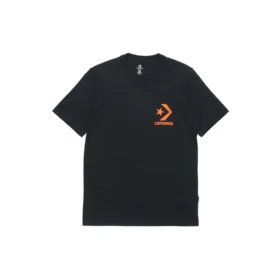 Men”s Converse Logo Printing Casual Short Sleeve Black