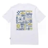 Men”s Converse Logo Printing Casual Short Sleeve White