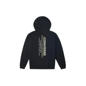 Men”s Converse Printing Sports Fleece Lined Black Men”s Converse Printing Sports Fleece Lined Black