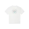 Men”s Converse Printing Sports Knit Loose Short Sleeve White