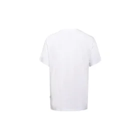 Men”s Converse Pure Cotton Alphabet Short Sleeve White