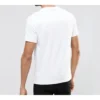 Men”s Converse Pure Cotton Alphabet Short Sleeve White