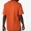 Men”s Converse Renew Alphabet Printing Short Sleeve Orange