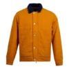 Men”s Converse Retro Casual Cargo Jacket Yellow