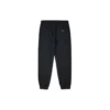 Men”s Converse Solid Color High Waist Bundle Feet Sports Pants/Trousers/Joggers Black