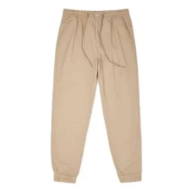 Men”s Converse Solid Color Woven Casual Cargo Bundle Feet Long Pants/Trousers Khaki
