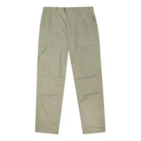 Men”s Converse Solid Color Woven Straight-Leg Casual Pants/Trousers light grey Green