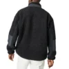 Men”s Converse Splicing Stay Warm Stand Collar Jacket Black