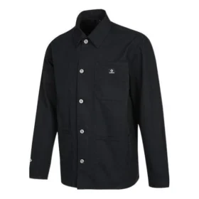 Men”s Converse SS22 Cargo Casual Long Sleeves Autumn Black Shirt Men”s Converse SS22 Cargo Casual Long Sleeves Autumn Black Shirt