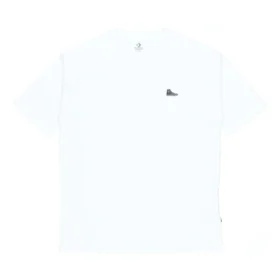 Men”s Converse SS22 Classic Chuck Printing Short Sleeve White Men”s Converse SS22 Classic Chuck Printing Short Sleeve White