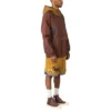 Men”s Converse x Bandulu Crossover Splash Ink Embroidered Contrasting Colors Brown