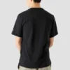 Men”s Converse x Keith Haring Crossover Cartoon Pattern Round Neck Short Sleeve Black