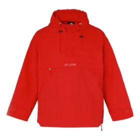Men”s Converse x Kim Jones Crossover Casual Sports Half Zipper Hooded Jacket Red Men”s Converse x Kim Jones Crossover Casual Sports Half Zipper Hooded Jacket Red