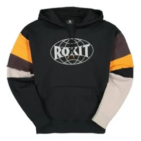 Men”s Converse x Rokit Pullover Crossover Splicing Black Men”s Converse x Rokit Pullover Crossover Splicing Black