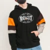 Men”s Converse x Rokit Pullover Crossover Splicing Black