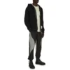 Men”s Converse x Slam Jam Crossover Back Logo Sports Hooded Jacket Black