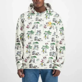 Men”s Converse x Union Crossover Full Print Printing Casual White