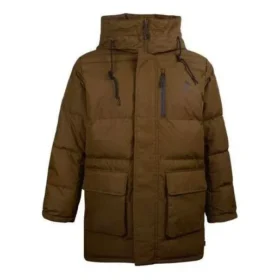 Mid-Length Down Fill Puffer Jacket Asia Sizing “Olive Green”