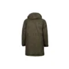 Mid-length Printed Sideline Down Jacket Asia Sizing “Olive Green”