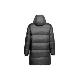 Mid-length Warm Hooded Down Jacket Asia Sizing “Black”