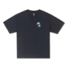 Mushroom Graphic T-Shirt Asia Sizing “Black Teal”