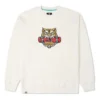 New Year Series TIGER Pattern Round Neck Sports “Milk White”