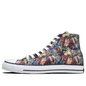 One Piece x Converse Chuck Taylor All Star 100 PT HI Canvas Shoes Multicolor