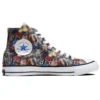 One Piece x Converse Chuck Taylor All Star 100 PT HI Canvas Shoes Multicolor