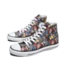 One Piece x Converse Chuck Taylor All Star 100 PT HI Canvas Shoes Multicolor