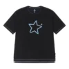 One Star Logo Tee Asia Sizing “Black BLue”