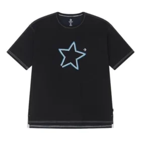 One Star Logo Tee Asia Sizing “Black BLue”