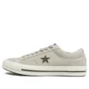 One Star Mens Beige Tropical OX Trainers