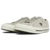 One Star Mens Beige Tropical OX Trainers
