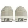 One Star Mens Beige Tropical OX Trainers