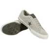 One Star Mens Beige Tropical OX Trainers