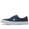 One Star Navy Blue Zipper