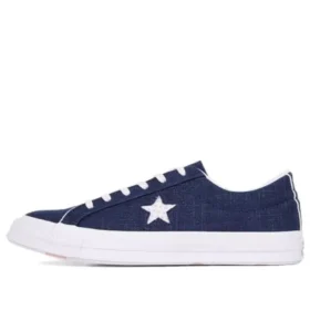 One Star Ox Canvas Shoe Blue/White