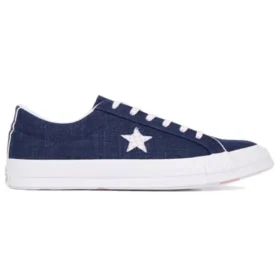 One Star Ox Canvas Shoe Blue/White