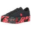 One Star Ox Shoes Black/Red