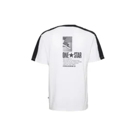 One Star Panel T-Shirt Asia Sizing “White”