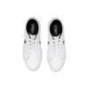 One Star Perforated Leather Low Top “White Black”