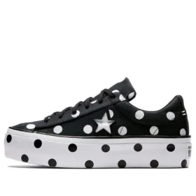 One Star Platform Ox “Black White”