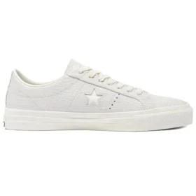 One Star Pro Low “Croc Emboss – Egret”