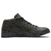 One Star Retro Mid Tops Skateboarding Shoes Unisex Camouflage Green